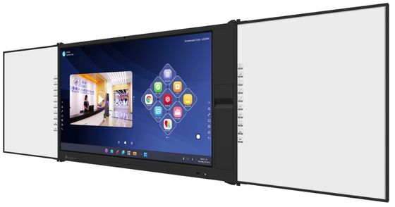 iBoard Factory Android 14 8+128G Interactive Flat Panel With High Contrast 1200:1 And Cursor Speed 100 Dot/S  20 Touch Point Supported With Screen Share Interactive Whiteboard
