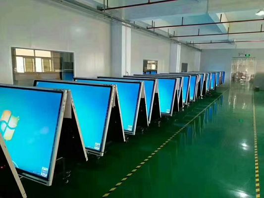 Experience the Power of Interactive Touch Screen Monitor 2mm Accuracy 15W*2 Or 20W*2 Speakers and Wireless Screen Projection