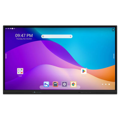 86-Inch Google EDLA Certified Interactive Smart Panel | Android 13 with Built-in Enjoy System | OPS Slot | Optional Camera & Mobile Stand