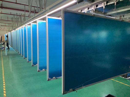 20 Touch Points Iboard Interactive Whiteboard with Aluminium Frame Material and Movable Mobile Stand