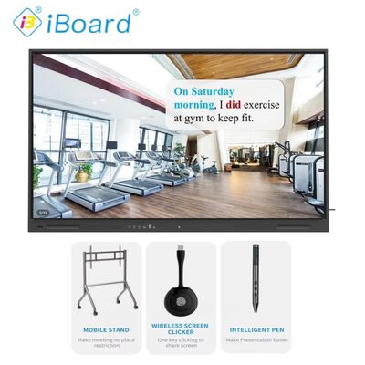 Android 14 Operating System Touch Screen Classroom Board with USB A Interface and Easy Installation