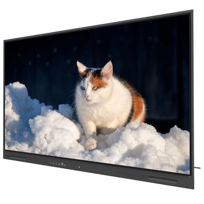 IR Interactive Whiteboard 450 nits 86 Inch Android 14 Touch Wifi VGA DP USB Cloud Resources Smart TV Monitor For University Office Training Use