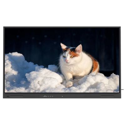IR Interactive Whiteboard 450 nits 86 Inch Android 14 Touch Wifi VGA DP USB Cloud Resources Smart TV Monitor For University Office Training Use