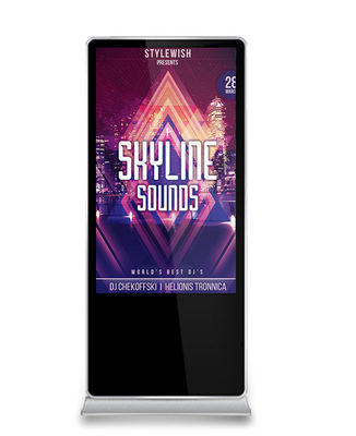 IBoard Factory 43" 49" 55" 65" Digital Signage Interactive Kiosk Infrared Commercial Screen Stand Advertising Touch Display
