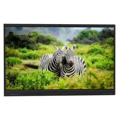 IFP Interactive Flat Panel 4K Android OPS PC Dual System Wireless Share Multi Touch 86 Inch Smart Board For School Kids Teaching Tools Online Meeting