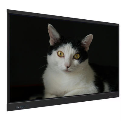 98inch 4K Interactive Flat Panel Android 14 8+128gb Digital Smart Touch Screen Android OPS Mobile Stand Optional For Classroom Meeting