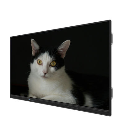 98inch 4K Interactive Flat Panel Android 14 8+128gb Digital Smart Touch Screen Android OPS Mobile Stand Optional For Classroom Meeting