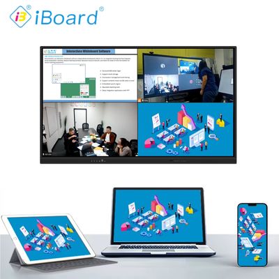 Google EDLA Certified Interactive Flat Panel Display AI Function Smart Screen 75 Inch Touch Screen Monitor