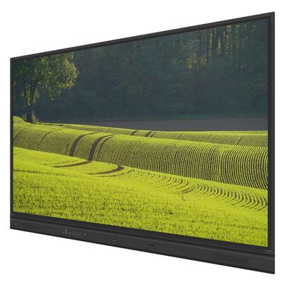 LED Interactive Whiteboard 65 Inch Android 14 8+128G Camera Mic PC Wifi Speaker Touch All in One With Tools Apps For School Education Office Meeting Room