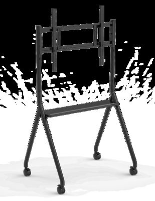 new arrive Interactive Whiteboard Stand Movable 42 To 75 Inch TV Monitor Lifting Mobile Stand Max Bearing 60KGS Powerfull Wheels Easy Move for interactive whiteboard mobile stand