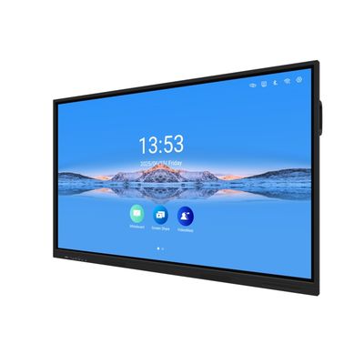 Interactive Flat Panel Smart Board 75 inch Touch Screen display for Conference School