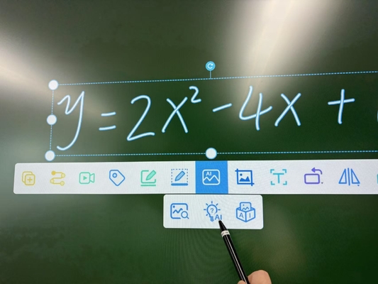 Factory Wholesale Infrared Interactive Whiteboard With HDMI USB Connection Custom Design Interactive Flat Panel Display Smart Touch Board white board with AI fucntion For Education Conference Meeting