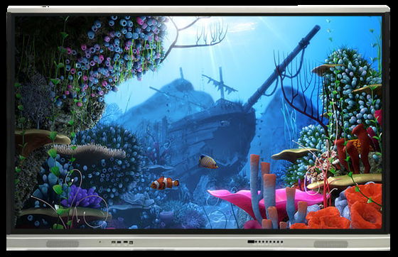 Factory Wholesale Touch Screen Interactive Flat Panel Display With Infrared Touch And Remote Upgrade Over Internet Network Interactive Whiteboard Touch Screen TV Monitor