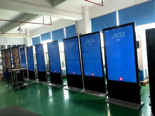 Capacitive touch Commercial Display Touch Kiosk Interactive Digital Signage For Business display