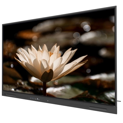 Interactive Flat Panel Displays 110 Inch Large Screen Android OPS PC USB HDMI TYPE-C Connection Ports All in One 50 Touch Points Wall Type Mobile