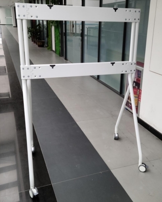 Interactive whiteboard Stand Aluminum Material With Mobile stand Trolley and Wheels for tv monitor 55 to 110 inch optional