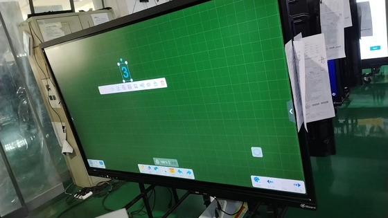 19 Years Factory Wholesale Infrared Touch 20 Touch Point Interactive Touch Screen Monitor Low Power Consumption 178° View Angle Builtin Android 14 Interactive Whiteboard School Education Equipment