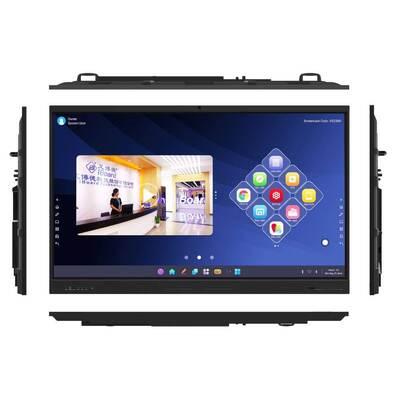 86 Inch All In One Interactive Whiteboard with Android 14 and Wireless Projection for Education and Meetings