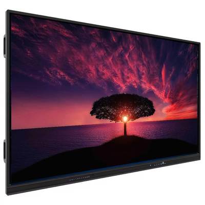 High quality 65/75/86/100/110 Inch Finger Multi Touch Screen Smart Lcd Display Conference Electronic Digital Interactive Smart White Board for school teaching Bussiness meeting