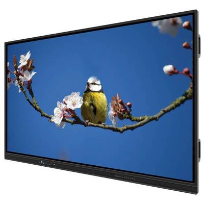 LCD Smart Board Interactive Whiteboard with Android 14/15 EDLA Certification 65/75/86 Inch Multi-OS Support for Teaching and Meetings