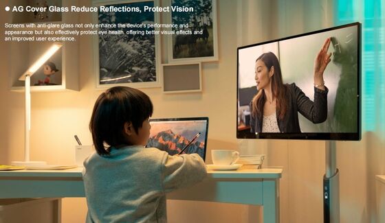 32 Inch IPS LCD Touch Screen Portable Smart TV Advertising Display with Android OS Built-In CMS Capacitive Multi-Touch
