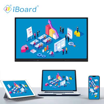 High quality 98 Inch iBoard Interactive Whiteboard Flat Panel Touch Screen TV – Premium Display Solution for School Teaching & Corporate Meetings
