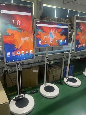 32 inch Portable Smart TV Mobile Touch Screen Wireless Android TV on wheels