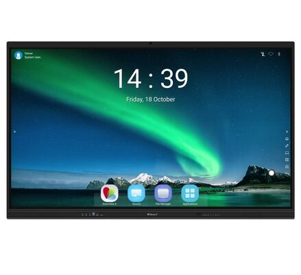98 inch Interactive Flat Panel Touch Screen TV with 4K Ultra HD and 20 Touch Points for School and Corporate