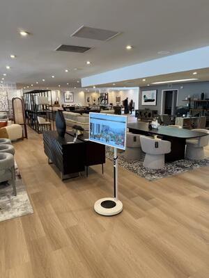 32 inch Wireless Interactive Whiteboard with Built-in Camera and Portable Smart Screen TV