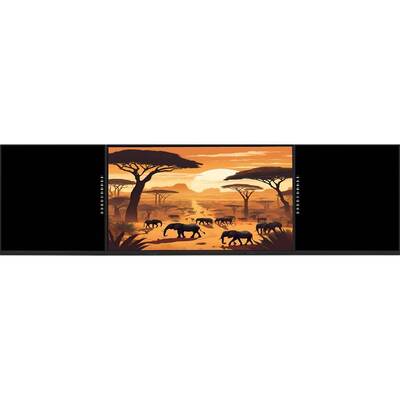 75 Inch Intelligent Blackboard with Android PC Infrared Touch for Education Meeting Room