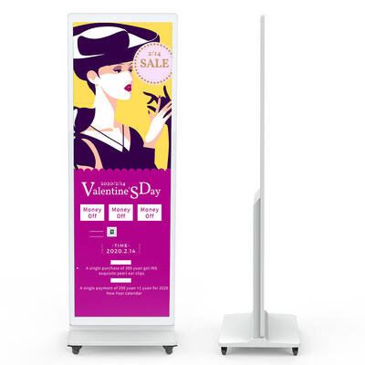 Digital Signage Floor Stand Kiosk with 0.210(H) X 0.630(V) Mm Dot Pitch, DP Output, and 8ms Response Time for Indoor Advertising