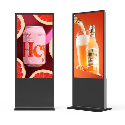 Optional Touchscreen Enabled Digital Signage Supporting Windows 7 or Windows XP with Wall-mounted Free-standing Ceiling-mounted Installation