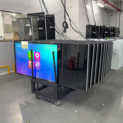 43 Inch Optional Touchscreen Enabled Digital Signage Supporting Windows and Android for Wall-mounted Free-standing or Ceiling-mounted Installations