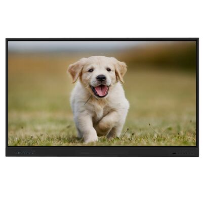 55-98 Inch 4K Resolution Interactive Flat Panel with Multi-Touch and Dual System for Teaching and Meetings