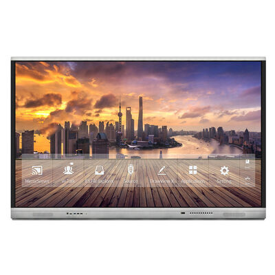 Office Conference Interactive Flat Panel Display with Writing and Entertainment Capabilities Supporting Versatile in Professional Environments