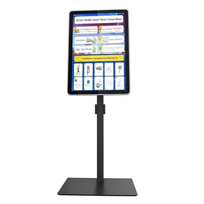 32 Inch Android 13 Touch Screen Kiosk with Mobile Stand and Interactive Digital Signage