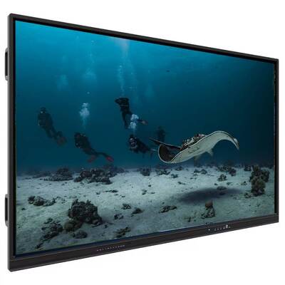 IBoard 55-98 Inch Interactive Whiteboard Smart Teaching Board with 4K HD Display Dual System Windows and Android Anti-glare Tempered Glass