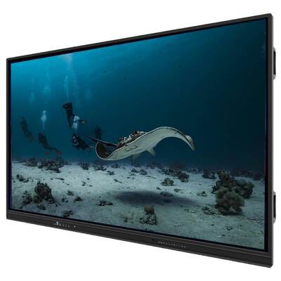 IBoard 55-98 Inch Interactive Whiteboard Smart Teaching Board with 4K HD Display Dual System Windows and Android Anti-glare Tempered Glass