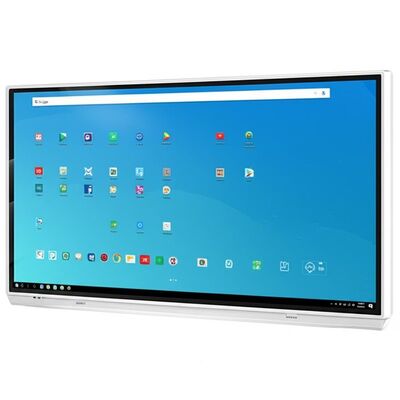 86 Inch LCD Smart Board Android 14 Google Certified Interactive Whiteboard with Multi-Touch and Optional Windows PC