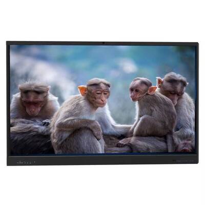 LCD Interactive Flat Panel with 16:9 Aspect Ratio Dual OS Support and HDMI Inputs for Enhanced Teaching