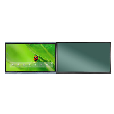 4K Ultra HD Interactive Flat Panel with 20 Touch Points and Built-in Speakers for Education