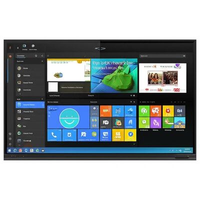 86 Inch Interactive Flat Panel with Android WiFi and Integrated Whiteboard Software for Classrooms and Offices