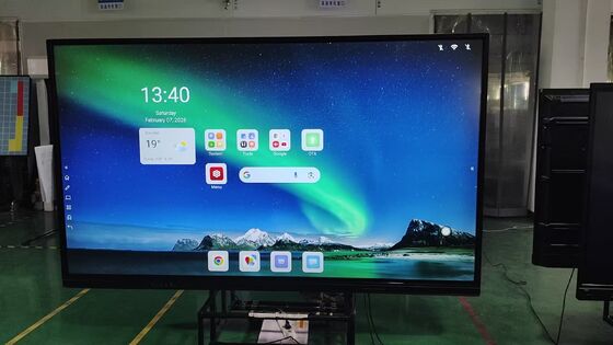 Built-In Android System Upgrade Interactive Whiteboard Touch Screen Monitor Manufacturer