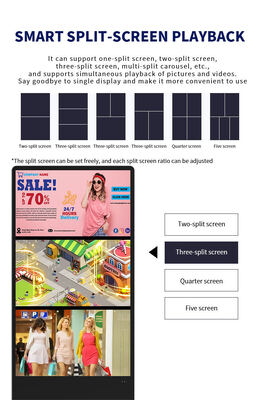Android System Based Digital Signage with Infrared Touch Screen Providing Interactive Display Solutions and Enhanced User Engagement