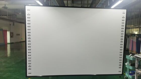 86 Inch Interactive Whiteboard Infrared 10 Touch Points for Classroom Meetings