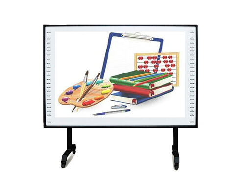 75 Inch Interactive Whiteboard with 20 Point Capacitive Touch Screen and 8 MP Pixel Visualizer for Conference and Education