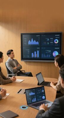 98 Inch Interactive Flat Panel with 4K UHD Resolution Android 9.0 and Built-in 2 X 10W Speakers for Enhanced Collaboration