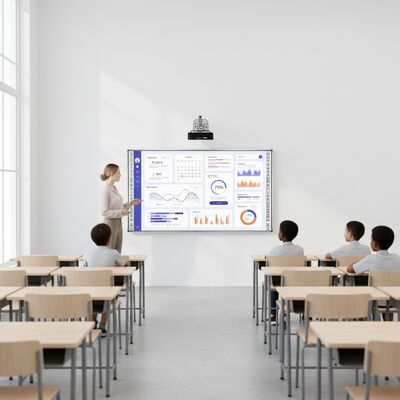 128G Storage Interactive Touchscreen Whiteboard with 8G RAM