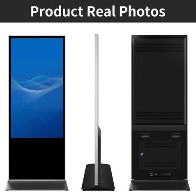 43inch Black Display Mode Digital Signage with Remote Content Management and Customized Screen Size for Enhanced Advertising Display