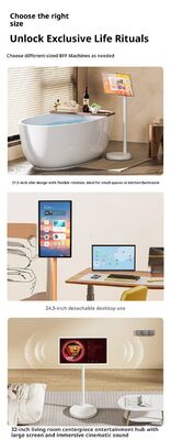 Portable 24.5 Inch Touch Screen Kiosk with 8GB RAM and 4000:1 Contrast for Interactive Digital Signage